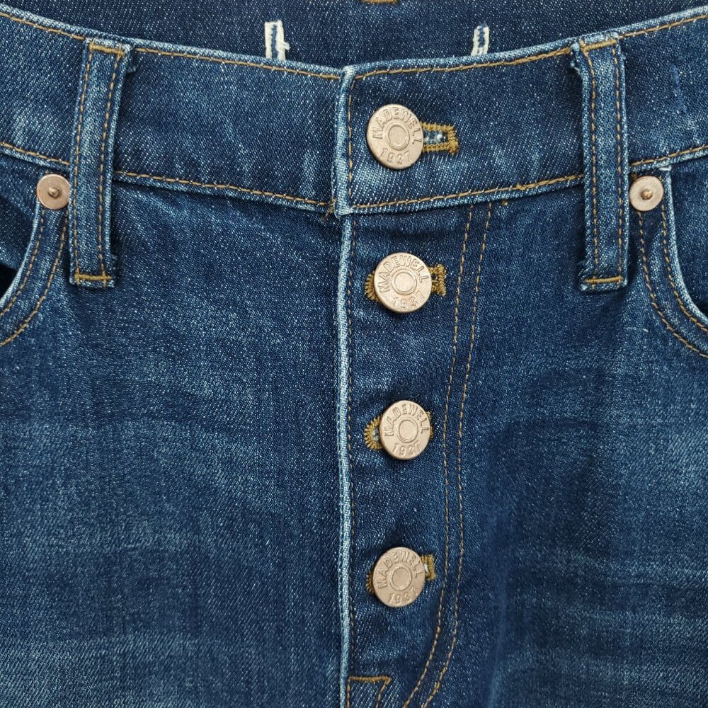 Madewell Indigo Wide Leg Jeans - Picture 6 of 16